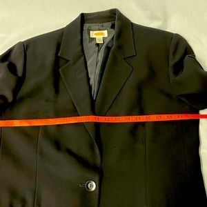 Talbots Black Lined Ladies Bkazer